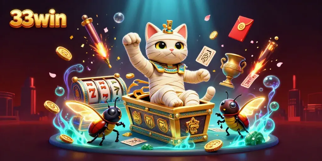 Experience the excitement of 33win gaming in a vibrant online casino atmosphere