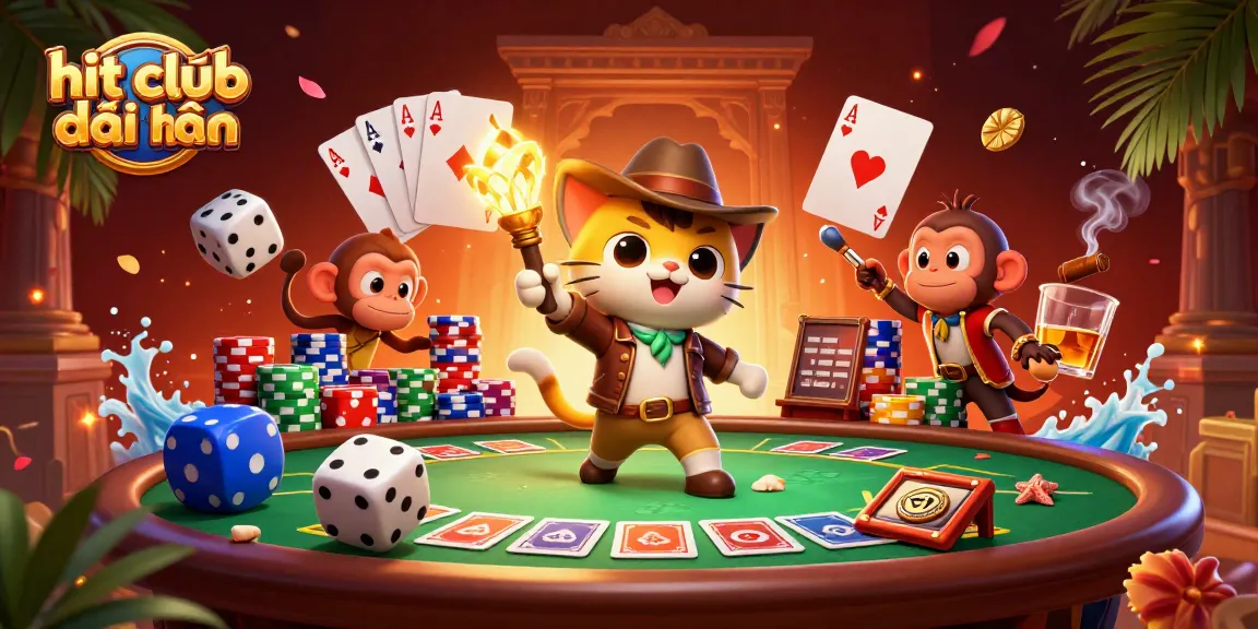 Experience exclusive gaming at hit club đổi thưởng with a vibrant 3D casino adventure.