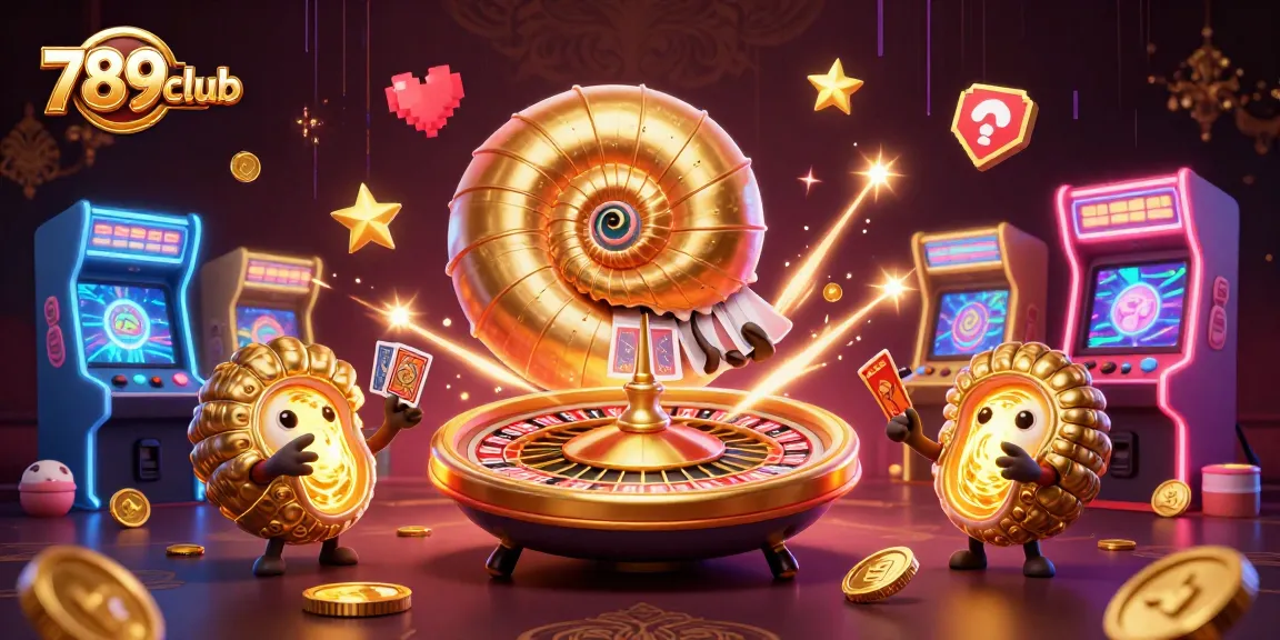 Experience high-stakes gaming at 789club with a thrilling 3D casino scene featuring vibrant game elements and dynamic characters.