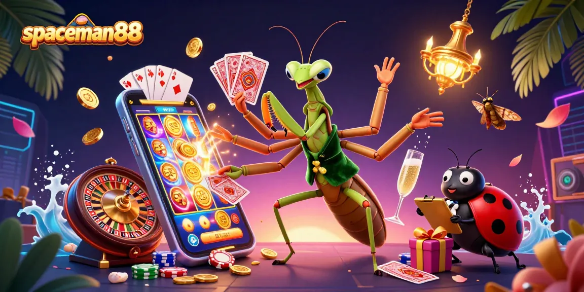 Watch spaceman88's thrilling slot games come alive with vibrant characters and dynamic action.