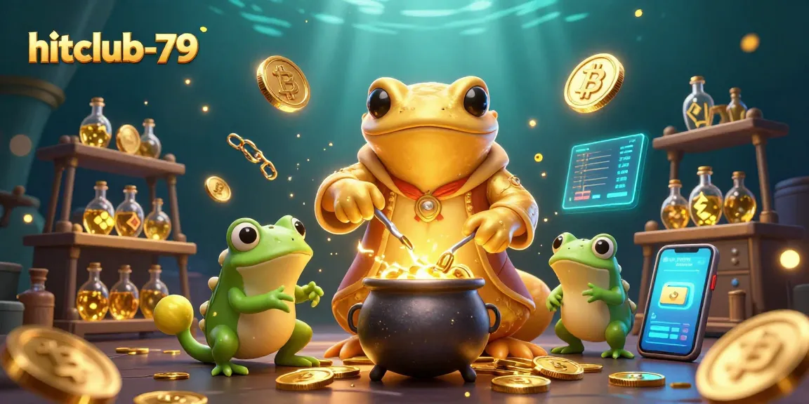 Engage with hitclub-79 and discover golden gambling adventures in a vibrant 3D casino scene.