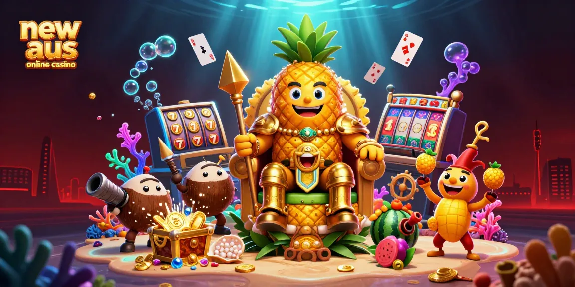 Experience the excitement of new aus online casino with vibrant characters and dynamic game elements.