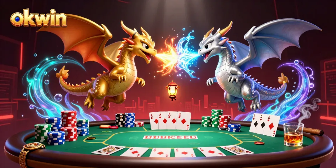 Engage in thrilling gameplay at okwin with dynamic poker action featuring mystical dragons.